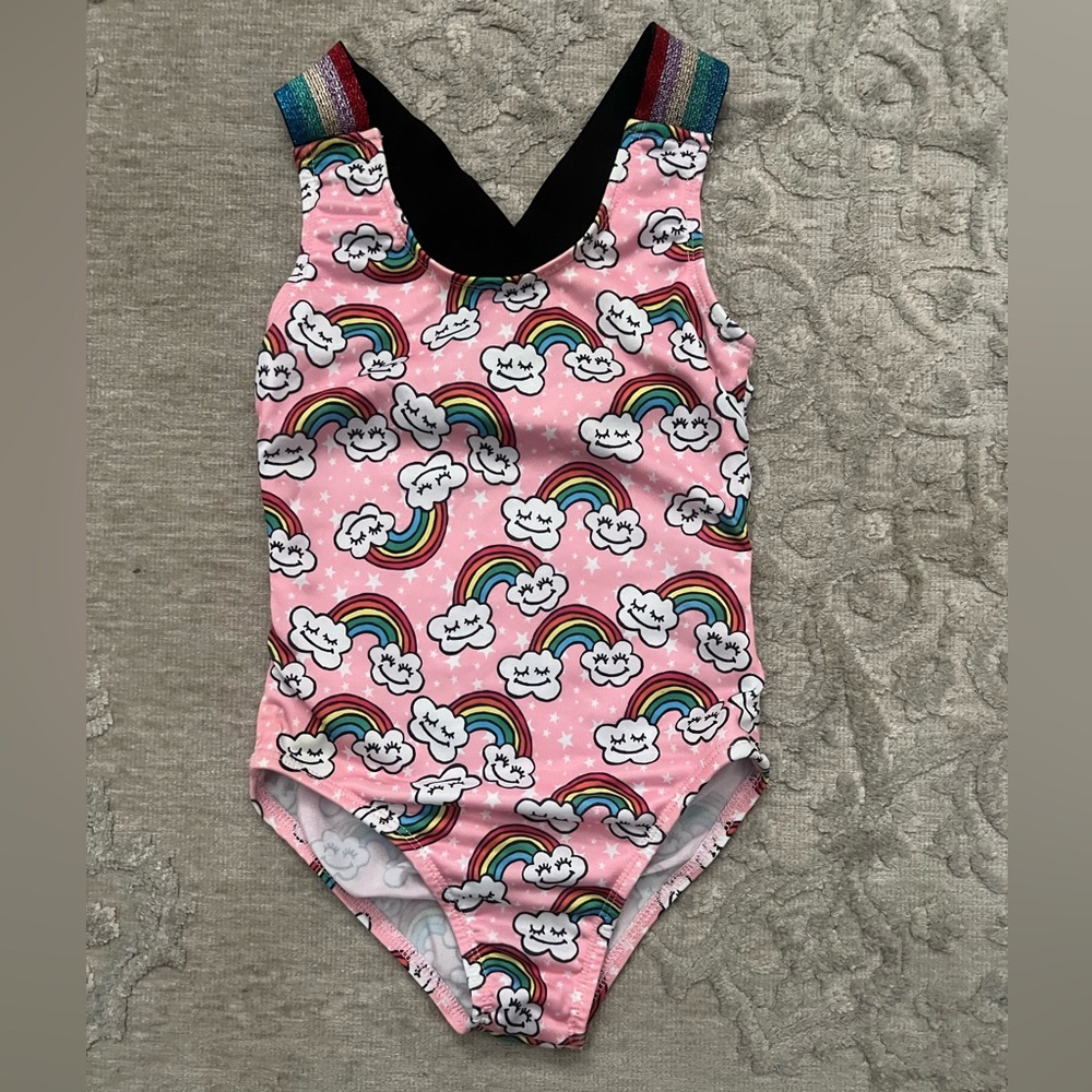 ❤️Lola +the Boyd colorful Rainbow Cloud Swimsuit